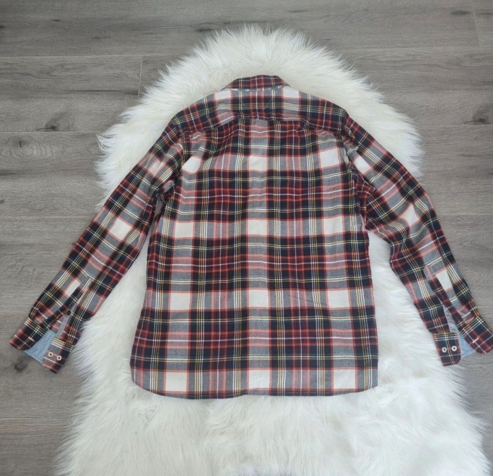 Camisa a cuadros Tommy Hilfiger – Ajuste personalizado – Talla M – photo 7